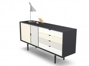 s6 sideboard andersen furniture 3D Model
