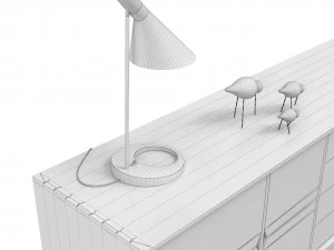 s6 sideboard andersen furniture 3D Model