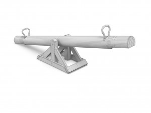 teeterboard Model 3D