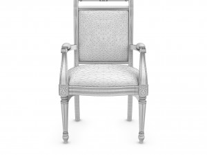 classic armchair Model 3D