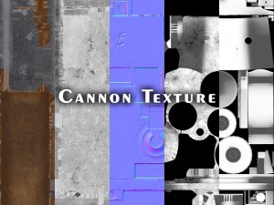 ship cannon 3D Model