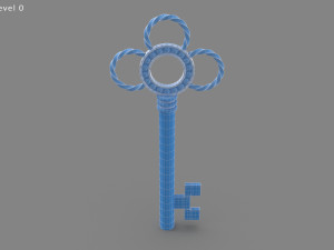 old key 3D मॉडल