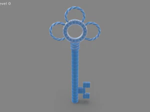 old key 3D Model