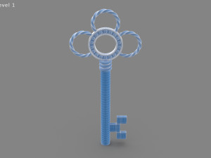 old key 3D मॉडल
