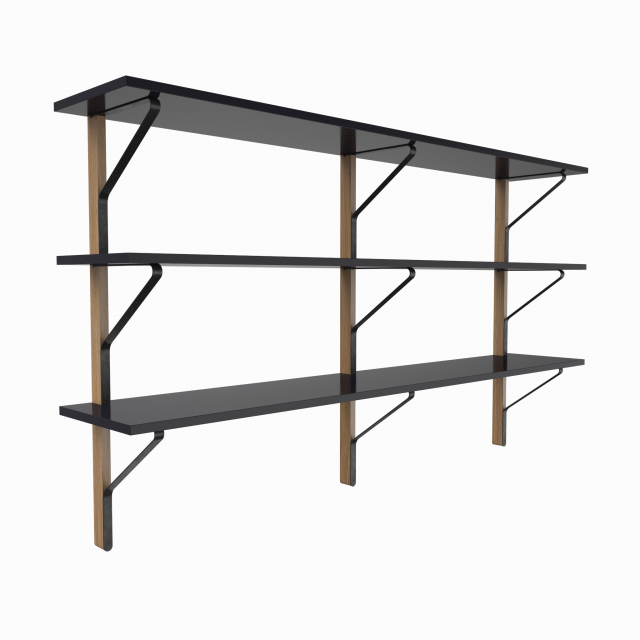 kaari wall shelf - artek 3D Model .c4d .max .obj .3ds .fbx .stl .blend 
