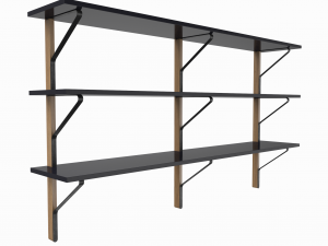 kaari wall shelf - artek 3D मॉडल