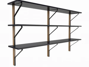 kaari wall shelf - artek 3D Model