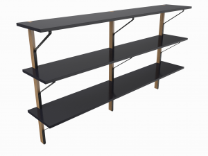 kaari wall shelf - artek 3D Model