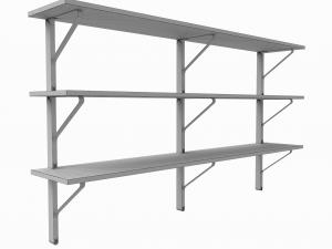 kaari wall shelf - artek 3D Model