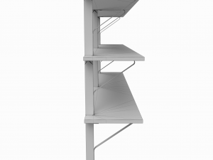 kaari wall shelf - artek 3D Model