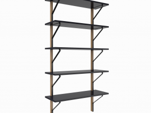 kaari wall shelf - artek 3D Model