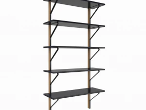 kaari wall shelf - artek 3D Model