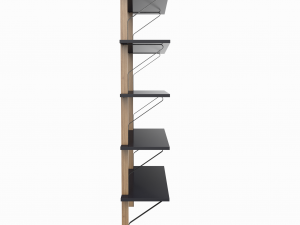 kaari wall shelf - artek 3D Model