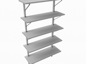 kaari wall shelf - artek 3D Model