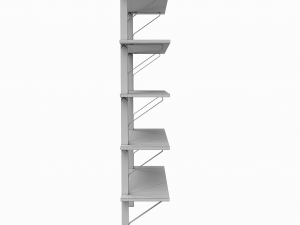 kaari wall shelf - artek 3D Model
