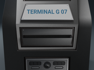 sci-fi terminal Modelo 3D