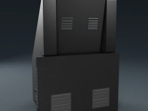 sci-fi terminal 3D Model