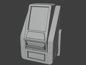 sci-fi terminal 3D Model