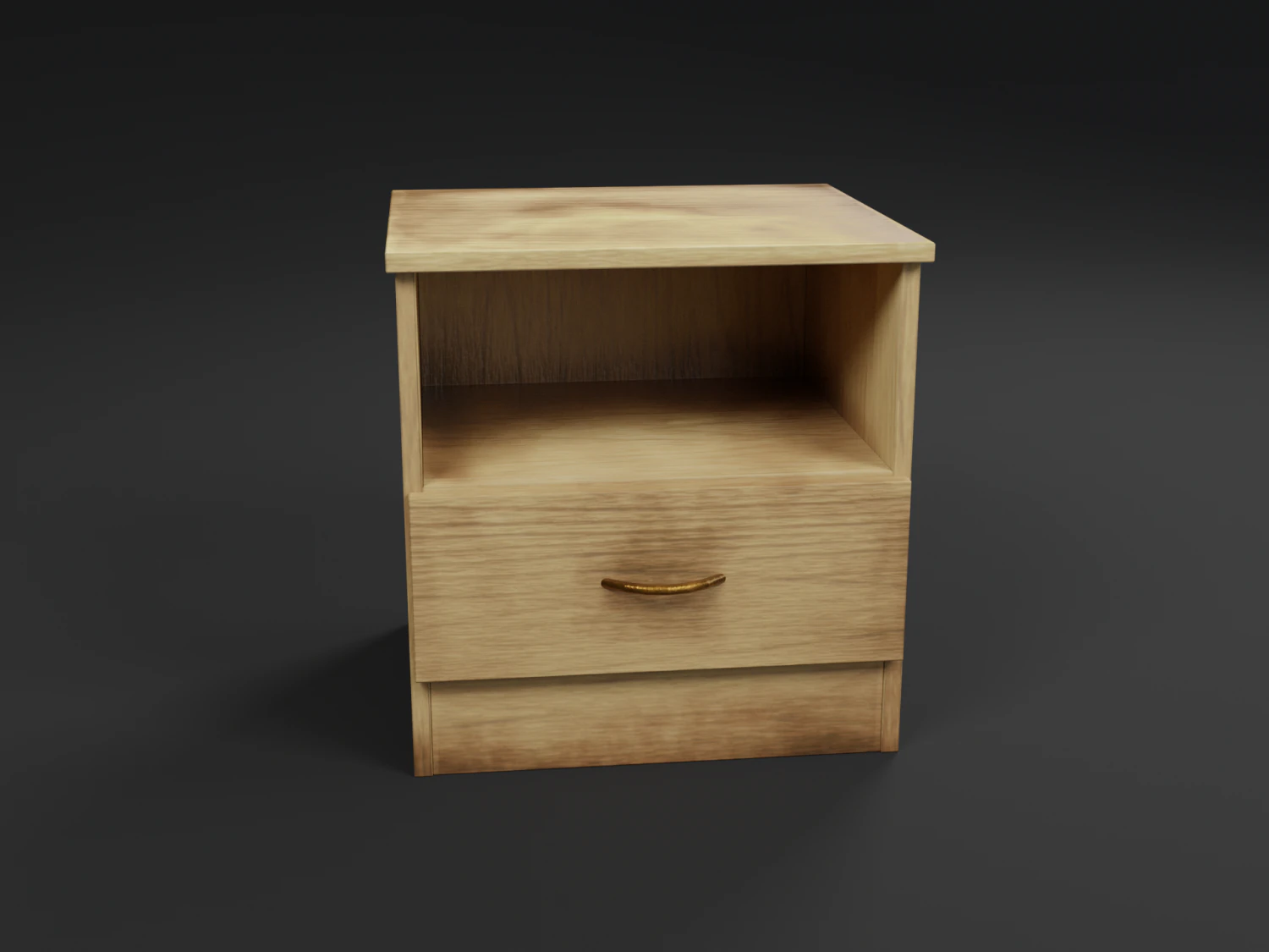 nightstand 3D Model .c4d .max .obj .3ds .fbx .stl .blend 