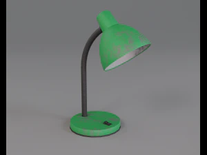 paslı masa lambası 3D Model