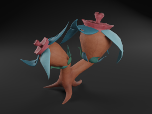 fantasy plant Model 3D