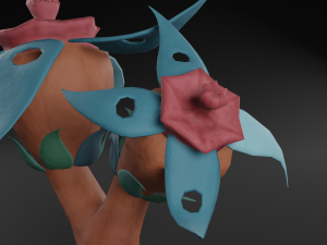 fantasy plant Model 3D