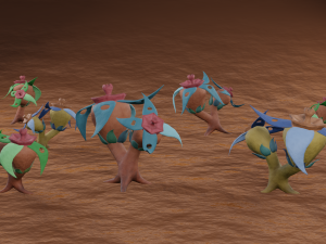 fantasy plant Model 3D
