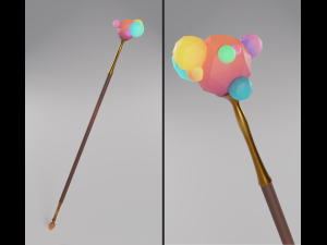 ico staff 3D Model