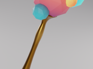 ico staff 3D Model