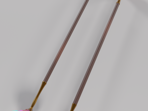ico staff 3D Model