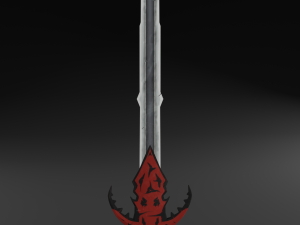 fantasy sword 3D-Modell