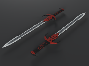 fantasy sword 3D Модель