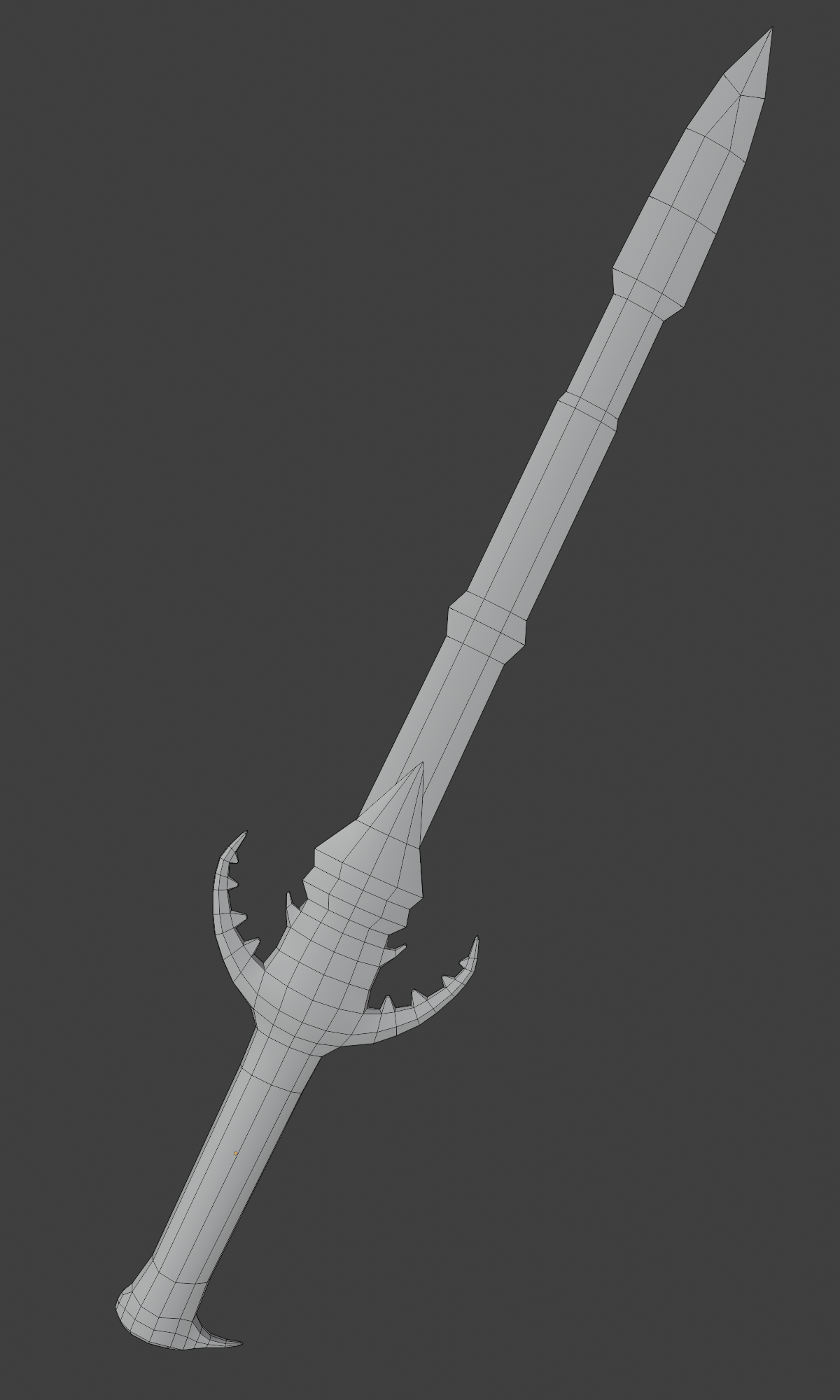 dark blade 3D Model in Melee 3DExport