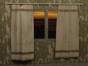 old curtains 3D Model
