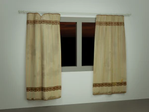 old curtains 3D Model
