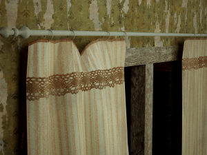 old curtains 3D 모델