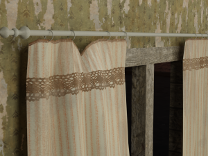 old curtains 3D 모델