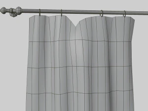 old curtains 3D Model