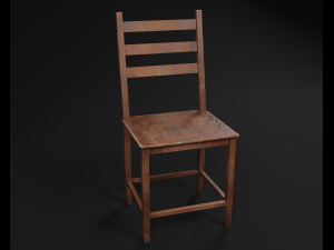 table and chair 3D Модель