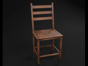 table and chair 3D Model