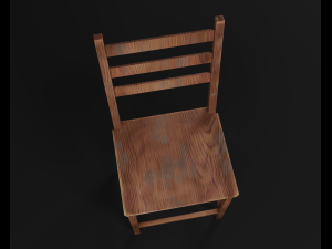 table and chair 3D Модель