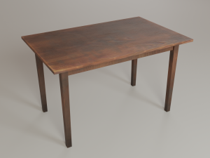 table and chair 3D Модель