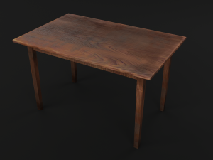 table and chair 3D Модель