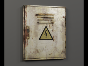 electrical box 3D 模型
