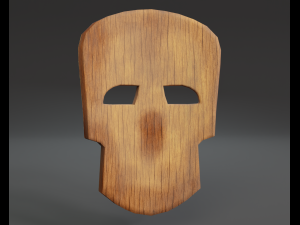 shaman mask Modelo 3D