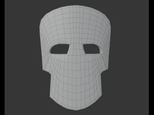 maska ​​szamana Model 3D