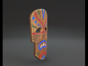 shaman mask Modelo 3D