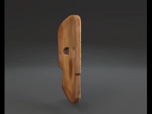 maska ​​szamana Model 3D