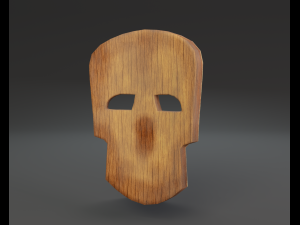 shaman mask Modelo 3D