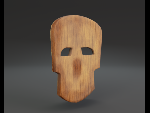 shaman mask Modelo 3D